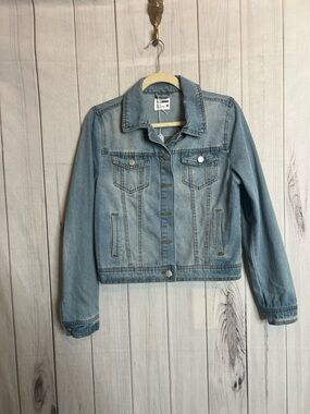 Ci Sono Light Blue Denim Trucker Jacket